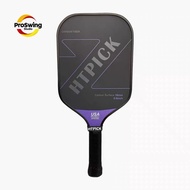 HTPICK T700 Carbon Fiber Professional Pickleball Pickaball Paddle Training Paddle Cold-pressed Cloth