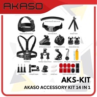 Akaso Accessory Kit 14 In 1 For Brave 7 Action Camera
