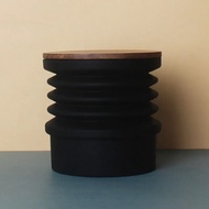 DF64 Coffee Beans Grinder Single Dose Hopper Silicone Bellows 6cm-7cm Diameter Wood Lid Coffee Grind