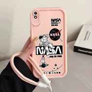 Case For Xiaomi Redmi 9i 9a 9t 9 Power Space Man Phone Silicone Shockproof Strap