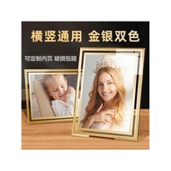 A4 Photo Frame Table Photo Frame A5 Certificate Photo Frame Authorized Display Frame Crystal Glass P