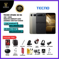 [NEW] TECNO SPARK 50 5G ( 4GB + 128GB ) ORIGINAL TECNO MALAYSIA