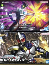 Bandai 模型 figure rise 超人zero 賽羅 ultraman zero + 幪面超人劍 karen rider blade