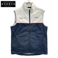Porsche Design x BOSS 白色 x 黑色 RP 車隊背心 賽車服 S 碼 [二手]