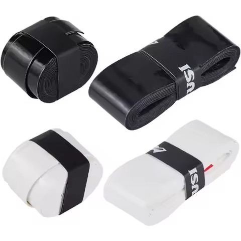 8Pcs Tape Overgrip Tennis Racket Grips Pickleball Badminton Racket Grip Tape PU Leather Tacky Over W