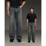 ECINOS Man - Denim Straight Jeans (Man Version) | Men's pants | Men's Jeans | Men's Straight Jeans S