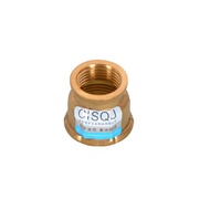 Brass 6-point double male thread elbow tee fitting, 6-point to 4-point and 6-point reducer fitting