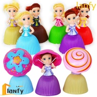 LANFY Cupcake Princess Dolls, Cupcake Princess Cupcake Mini Dolls, Mini Cartoon Dolls Cartoon Dolls 
