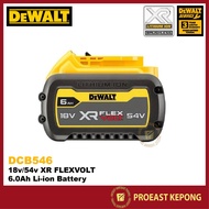 DEWALT DCB546 18v/54v XR FLEXVOLT 6.0Ah Li-ion Battery