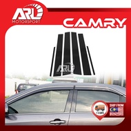 Toyota Camry XV40 ACV40 ACV41 2006-2011 Door Pillar PC Piano Black Door Window Pillar Posts Stick AR