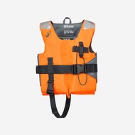 DECATHLON Kids’ 100N life jacket LJ100N Easy JR 15-40 kg - orange/grey