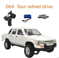 WPL CAR D64-1 Remote Control Car Differential Four-Wheel Drive Vehicle Crawler Off-Road Car Buggy 1:
