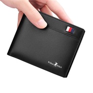 Men's Wallet Distro Folding Fashion Cool Men's Short Wallet William Polo Premium Leather Men's Walle