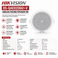 HIKVISION DS-QAE0206G1-V Analog Ceiling Speaker 6W