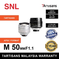 7artisans M 50mm F1.1 Lens