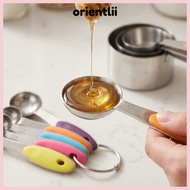 ORIENTLIIY 10pcs Measuring Cups, Dual Measurement Marks, Stainless Steel Measuring Spoons, Multi-Fun