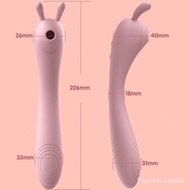 Rabbit Sucking Vibrator Automatic Wireless Double-Headed Mute New Props Masturbation Multi-Functional Fun Sex Product