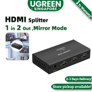UGREEN HDMI Splitter 1 in 2 Out Only Mirror/Duplicate Screen Powered HDMI 2.0 Splitter 1x4 18 Gbps S
