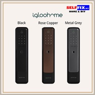 【Igloohome】Push-Pull Mortise Digital Smart Door Lock MP1F (Black/Grey/Copper) (Free Installation)