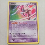 POKEMON DEOXYS RARE NON FOIL 17/107