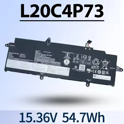 L20M4P73 Laptop Battery for Lenovo ThinkPad X13 Gen 3 2022 Gen 2 2021 Series L20D4P73 5B10W51820 L20