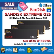 SANDISK EXTREME G26 M.2 NVMe PCIe Gen 4.0 Internal SSD 500GB/1TB/2TB 3-Year Warranty