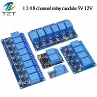 5v 1 2 4 6 8 channel relay Module With Optocoupler Relay output 12V 1 2 4 8 Way Relay Module For Ard