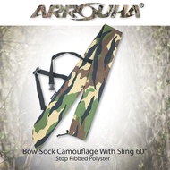 Arrouha Camouflage Bow Sock With Sling 60" Length for Traditional Bow