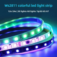 WS2811 Symphony led Light Strip 12V/24v 30 Lights 60 Lights IP30/65/67 Suitable for Bar KTV Gym