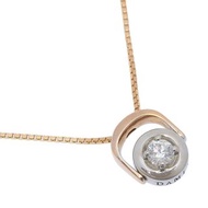 【日本直送】ダミアーニ Damiani ダミアニッシマ リバーシブル ネックレス K18PG × ダイヤモンド 約6.3g レディース【中古】