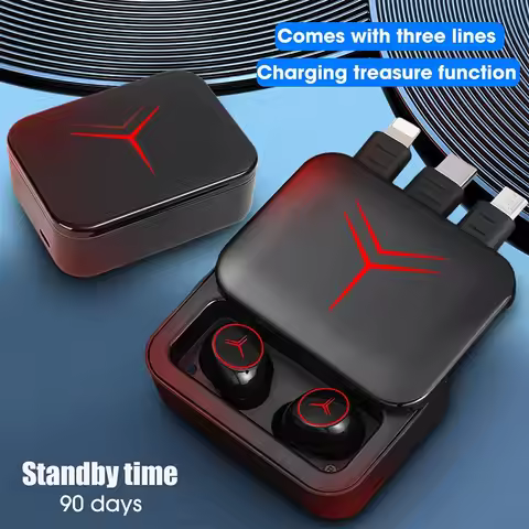 TWS M88 Pro Bluetooth Earphones Wireless Sport Headphones Touch Control HiFi 9D Stereo Waterproof In