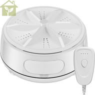 Mini Washing Machine 4 Mode Ultrasonic Turbine Washer Small Ultrasonic Washing Machine Silent Operat