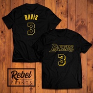 Anthony Davis Los Angeles Lakers Jersey Unisex T-Shirt (Gildan)