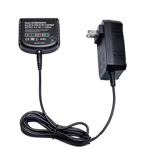 For Black & Decker 9.6V-18V Replacement Charger A12 A12-X HPB18 HPB14 HPB12 HPB96 HPB18-OPE NI-CD NI