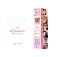 Red Velvet 10th Anniversary Irene Wendy Seulgi Joy Yeri PC Photocard Merchandise