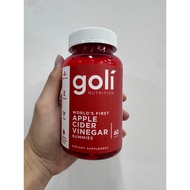 Goli Apple Cider Vinegar Gummy Vitamins - 60 Count - Vitamin B12, Gelatin-Free, Gluten-Free, Vegan &
