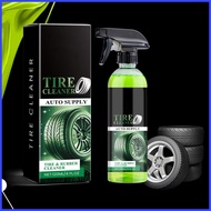 Wheel And Tire Cleaner 120ml Car Cleaning Car Tire Shine Tire Cleaner Tire Shine Gel Tire & Wheel Ca