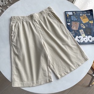 Original Uniqlo official fitting room U home mens knitted drawstring elastic shorts (home pants) 433