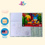 Dot To Dot Preschool Activity Book Learning Book For Kids Buku Latihan Prasekolah