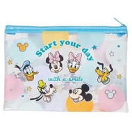 迪士尼 - 日本版 Disney Mickey Minnie Mouse Donald Duck 迪士尼 米奇老鼠 米妮 唐老鴨 筆袋　袋 收納袋 化妝袋　戶外旅行儲存整理小物收納袋包 平行進口