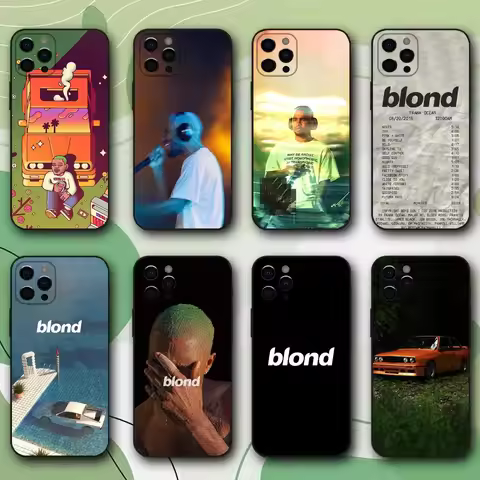 Singer Frank Blonde Oceans Hot Phone Case For iPhone 17 16 15 14 13 12 11 Pro Max Mini SE 7 8 Plus A