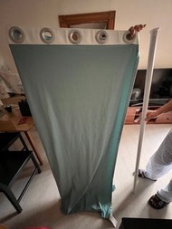 免打孔窗簾連伸縮杆