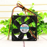 Wonsan Y.S. TECH 8025 8cm KM128025HB 12V 0.23A Chassis Power Motherboard Fan