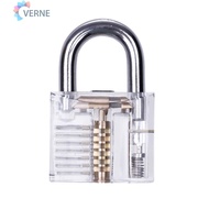 VERNE 17pcs/set Training Practice Lock Pick Padlock Picking Unlocking Lock Pick Tools