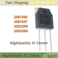 1-5PCS 2SB1560 B1560 2SB1647 B1647 2SD2390 D2390 2SD2560 D2560 TO-3P MOS field effect tube, priority