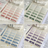 Enjoymore Dreamer Page Marker Set Plastic Sticky Note Sticker Find File Page Sorting Paper