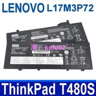 LENOVO L17M3P72 原廠電池 01AV480 SB10K97622 ThinkPad T480S