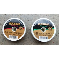Maxima Chameleon/Ultragreen Premium Monofilament Fishing Line 100m (4lbs/6lbs/8lbs/10lbs/20lbs/30lbs