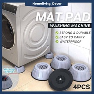 HOMELIVING_DECOR 4 PCS Washing Machine Mat Pad Anti-slip And Noise-reducing Heightening Feet Base Refrigerator