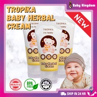 Tropika Baby Herbal Cream 50G Original From Tropika HQ Minyak Telon Bayi Packaging Baru 2022